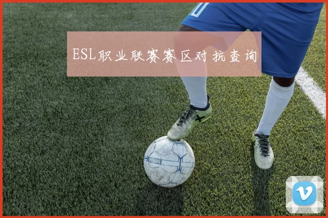 ESL职业联赛赛区对抗查询