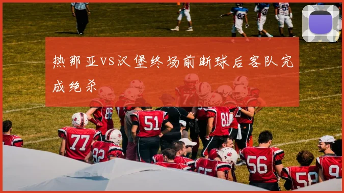 热那亚vs汉堡终场前断球后客队完成绝杀